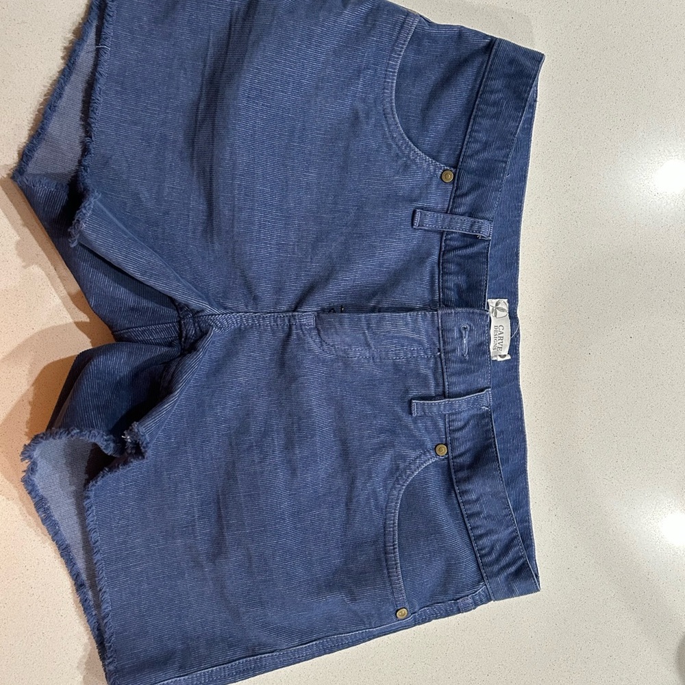 Blue Denim Women's Shorts
